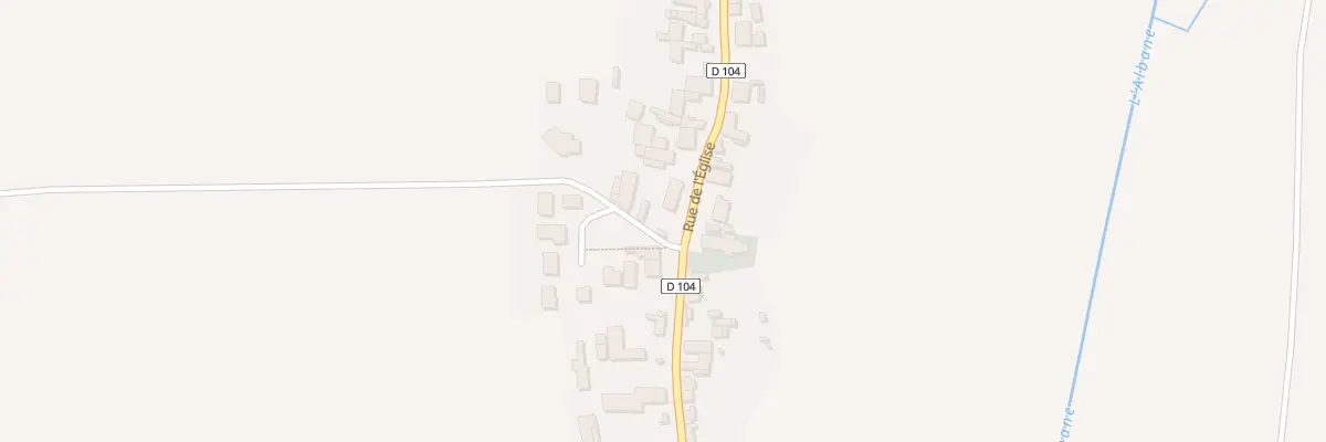 Plan du 34 Rue de l’Eglise à Magny-Saint-Médard
