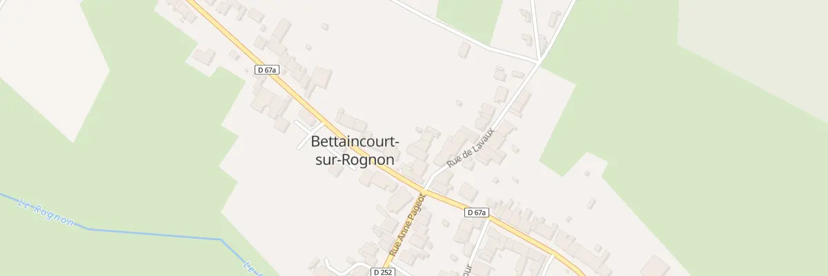 Plan du 5 Rue de Lavaux à Roches-Bettaincourt