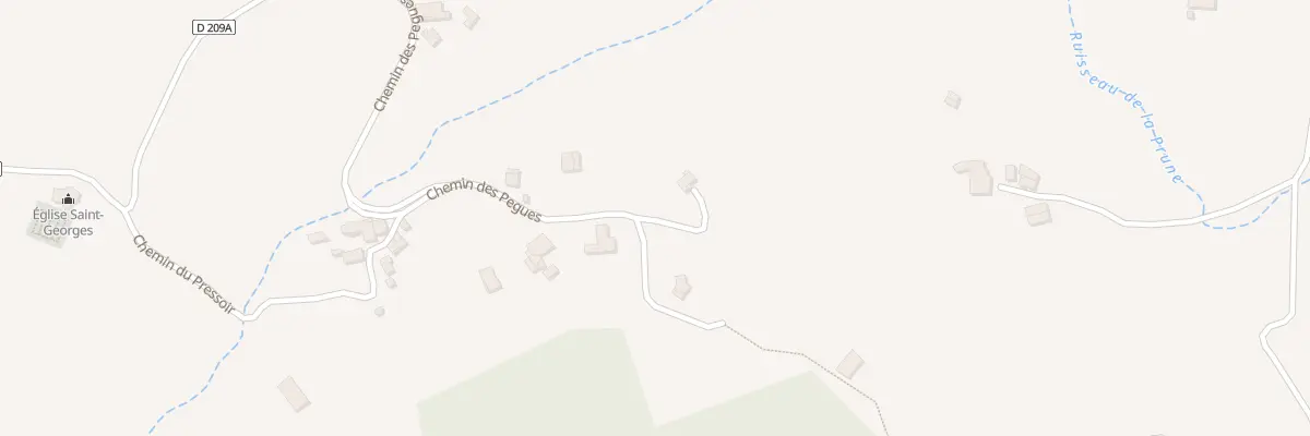 Plan du 25 Imp de la Francon à Rochechinard