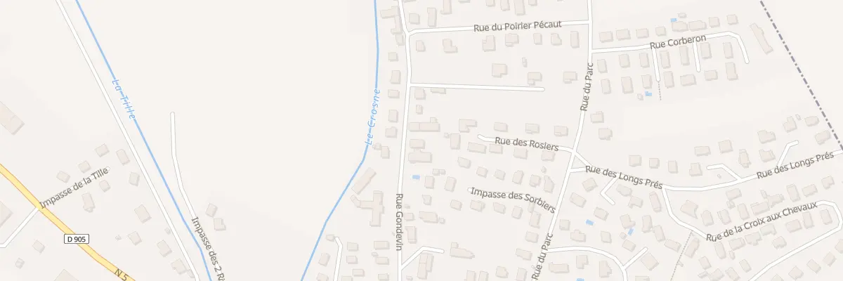 Plan du 24 Rue de Gondevin à Longeault-Pluvault