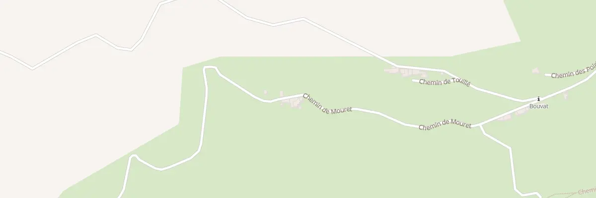 Plan du 5008 Mouret à Vachères-en-Quint