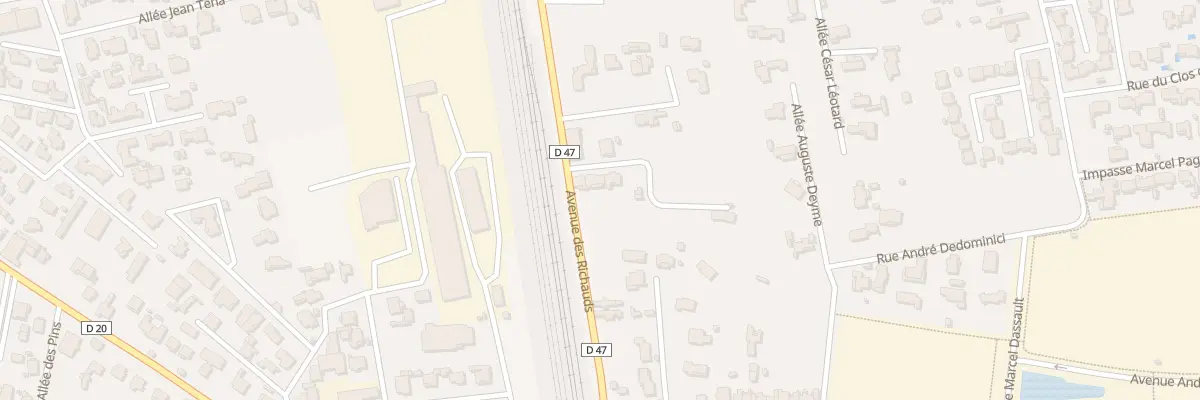 Plan du 509 Av des Richauds à Saint-Victoret
