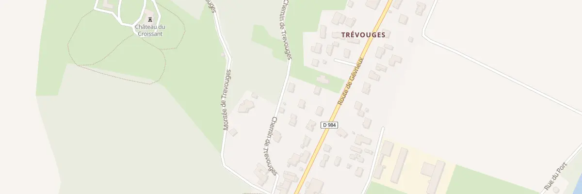 Plan du 148 Che de Trévouges à Châtillon-la-Palud