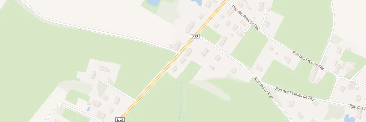 Plan du 1010 Rue de Montagny à Louhans-Châteaurenaud