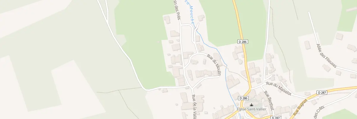 Plan du 15 Rue de la Vallee à Noidant-le-Rocheux