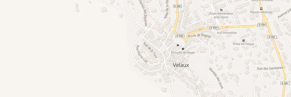Plan du 5 Rue Pierre Loti à Velaux