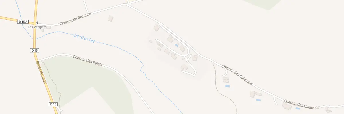 Plan du 291 Imp Devant Les Beylons à Murs
