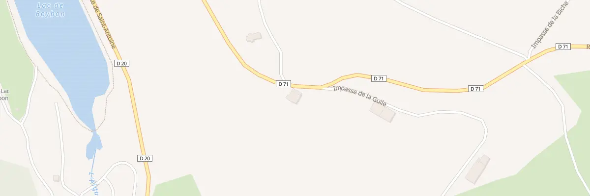 Plan du 1050 Rte de Murinais à Roybon