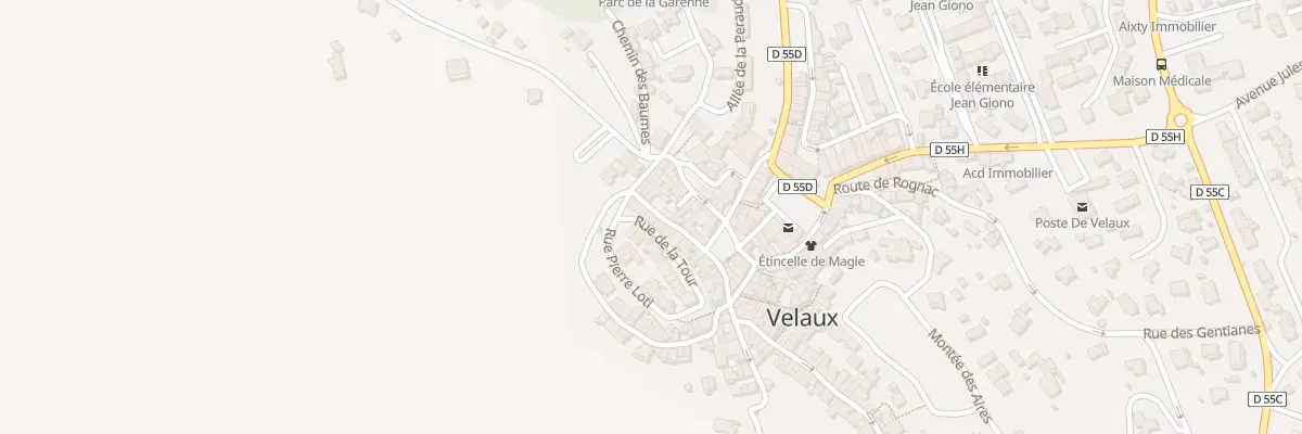 Plan du 13 Rue de la Tour à Velaux