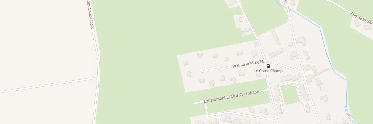 Plan du 186 Rue de la Marelle à Saint-Siméon-de-Bressieux