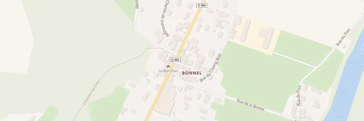 Plan du 691 Rte de Gévrieux à Châtillon-la-Palud