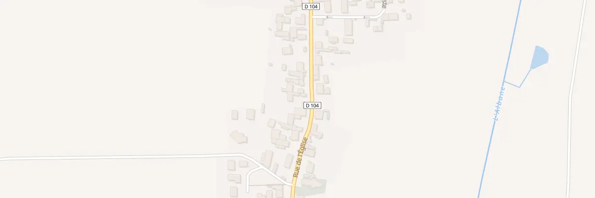 Plan du 28 Rue de l’Eglise à Magny-Saint-Médard