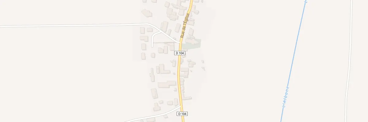 Plan du 25 Rue de l’Eglise à Magny-Saint-Médard
