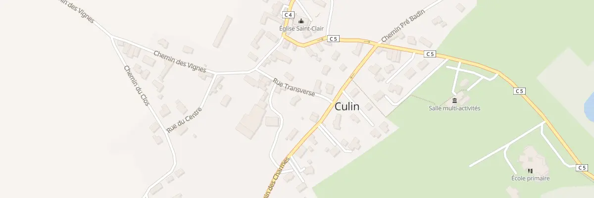 Plan du 62 Rue Transverse à Culin