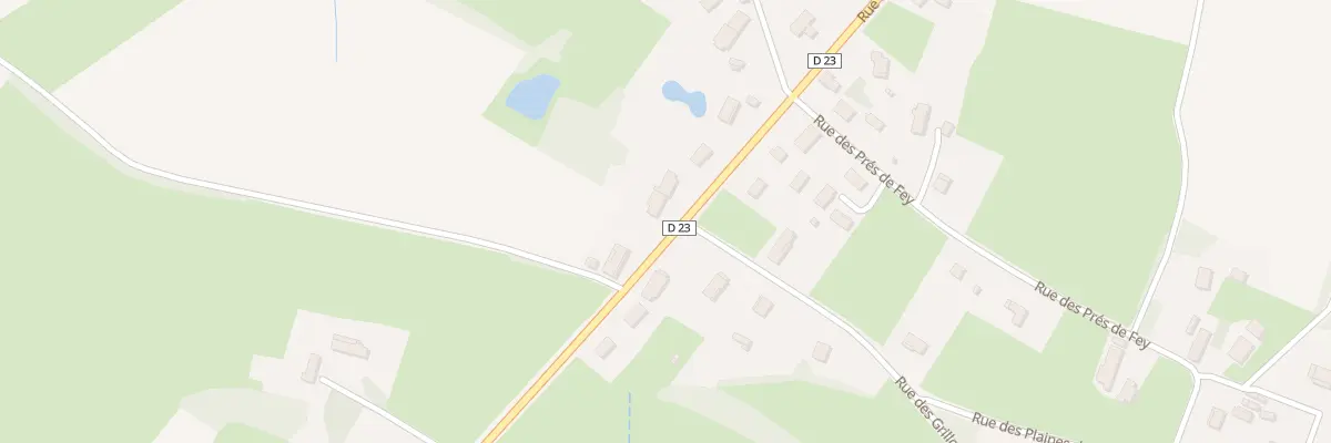 Plan du 1089 Rue de Montagny à Louhans-Châteaurenaud