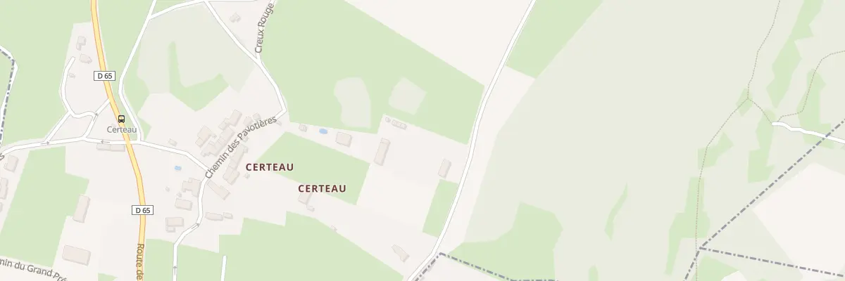 Plan du 5115 Certeau à Leyrieu