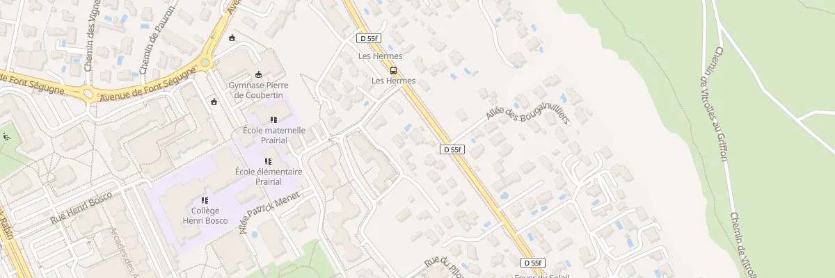 Plan du 48 Av de Marseille à Vitrolles
