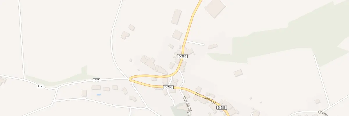 Plan du 8 Rte du Château d’Eau à Saint-Ciergues