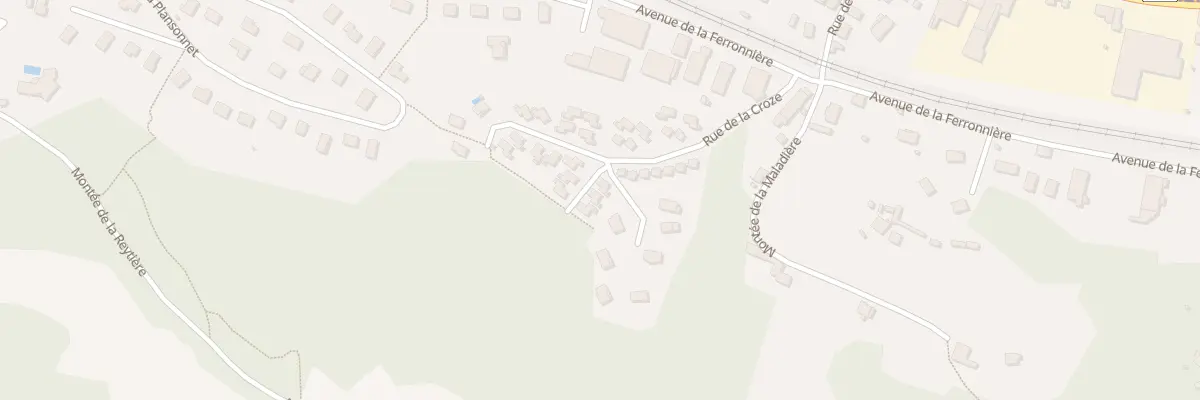 Plan du 15 Rue de la Croze à Domarin