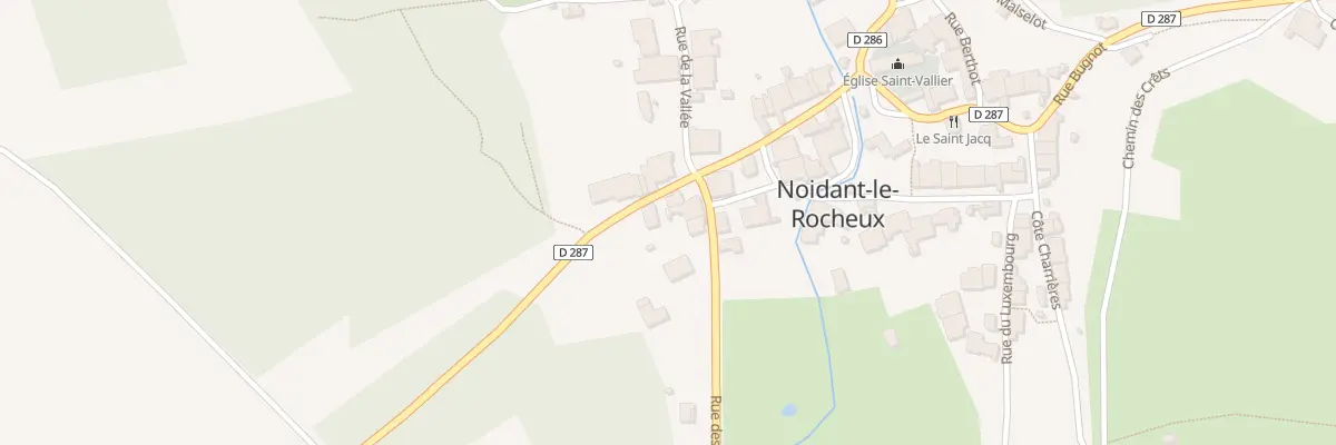 Plan du 5 Rue de Saint Frou à Noidant-le-Rocheux