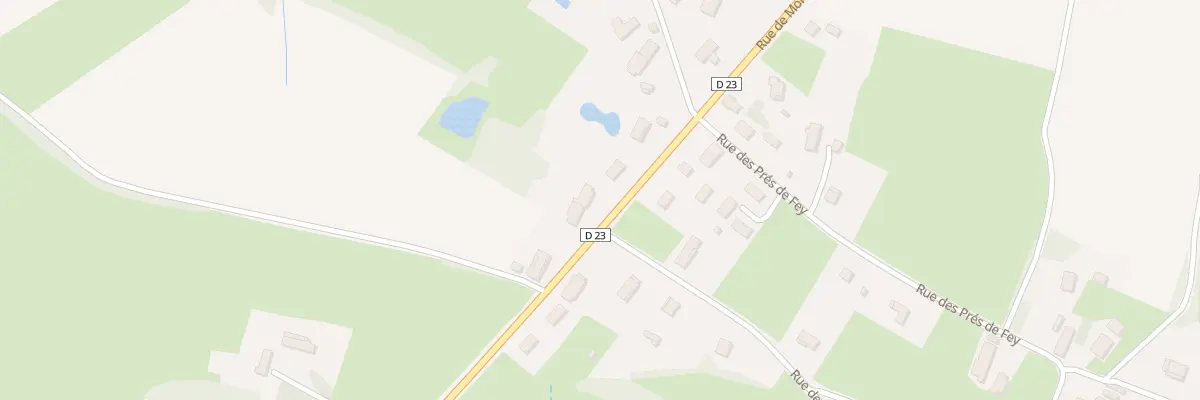 Plan du 1095 Rue de Montagny à Louhans-Châteaurenaud