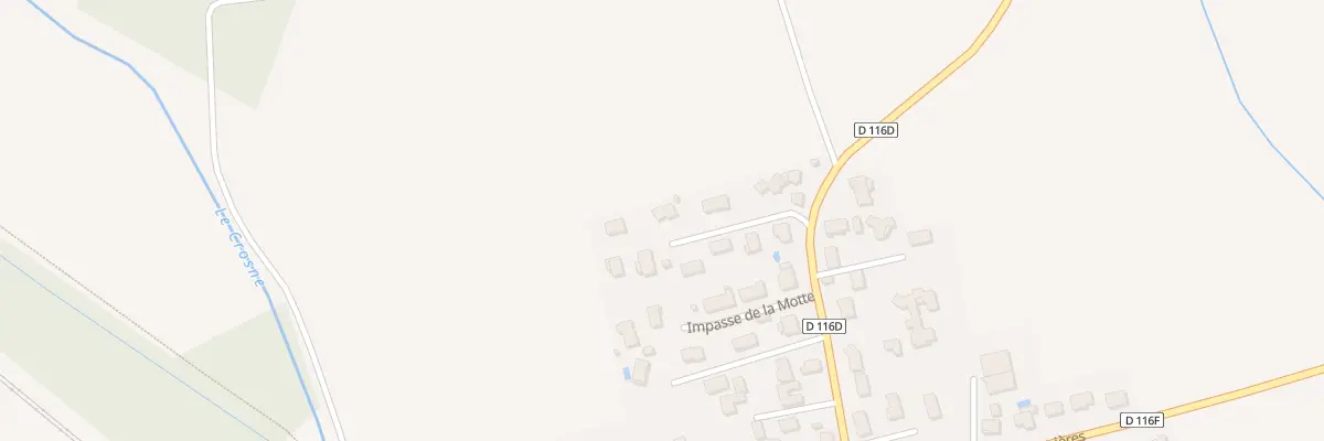 Plan du 8B Imp du Bois Défendu à Beire-le-Fort
