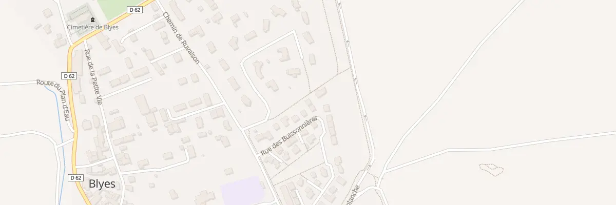 Plan du 117 Rue des Buissonnieres à Blyes
