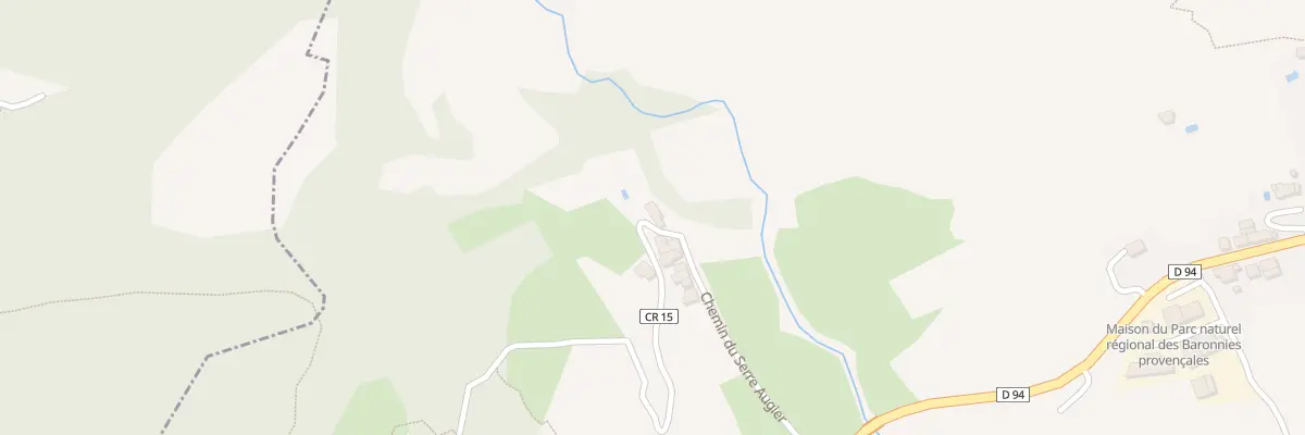 Plan du 5184 Serre Augier à Sahune