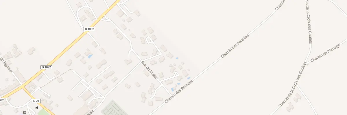Plan du 185H Rue du Rosier à Saint-Hilaire-du-Rosier