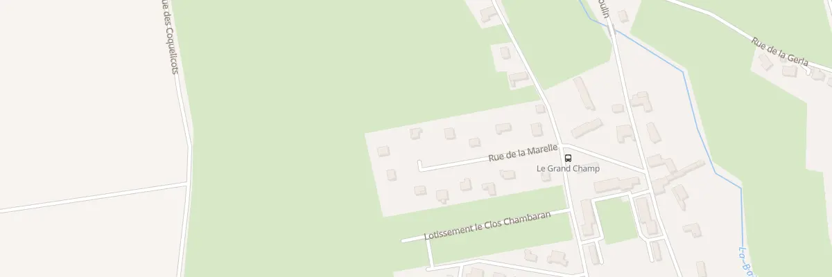 Plan du 156 Rue de la Marelle à Saint-Siméon-de-Bressieux
