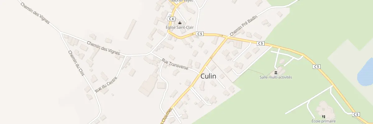 Plan du 87 Rue Transverse à Culin