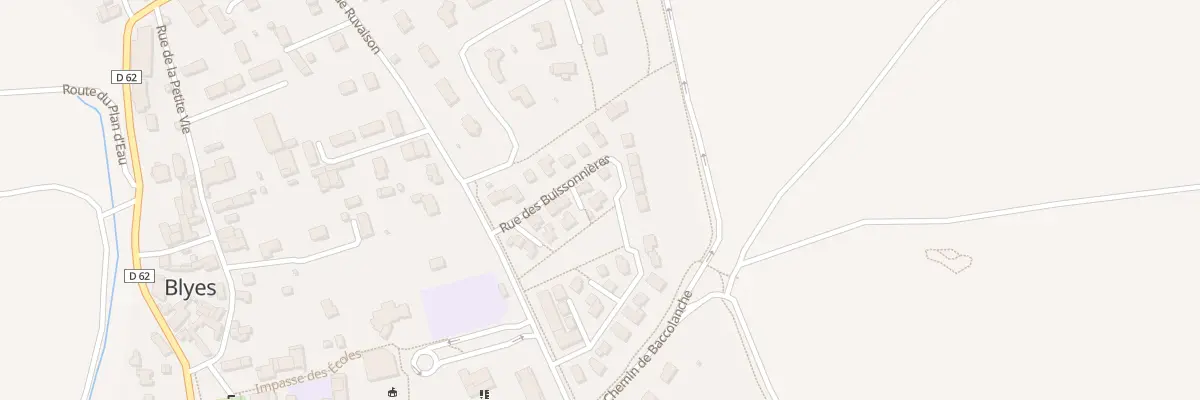 Plan du 67 Rue des Buissonnieres à Blyes