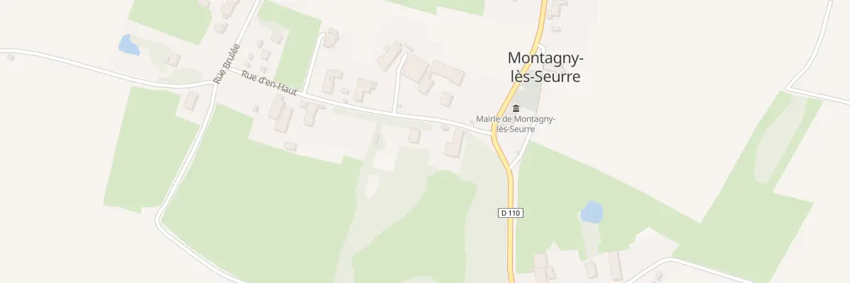 Plan du 1 Rue d’En Haut à Montagny-lès-Seurre