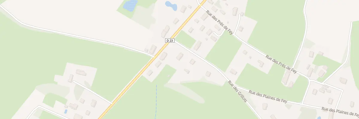 Plan du 30 Rue des Grillots à Louhans-Châteaurenaud