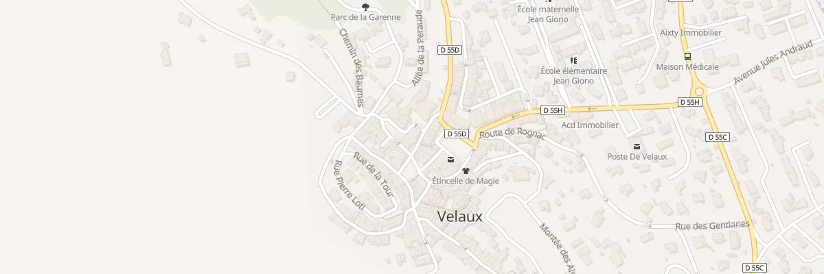 Plan du 6 Rue de la Liberté à Velaux