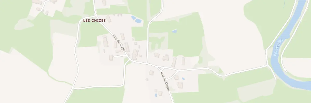Plan du 235 Rue de Cugny à Saint-Usuge