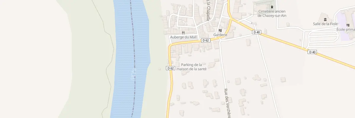 Plan du 27 Rte de Blyes à Chazey-sur-Ain