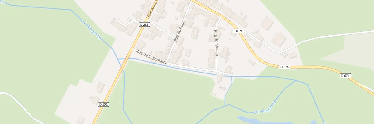 Plan du 9 Rue de la Fontaine à Roches-Bettaincourt