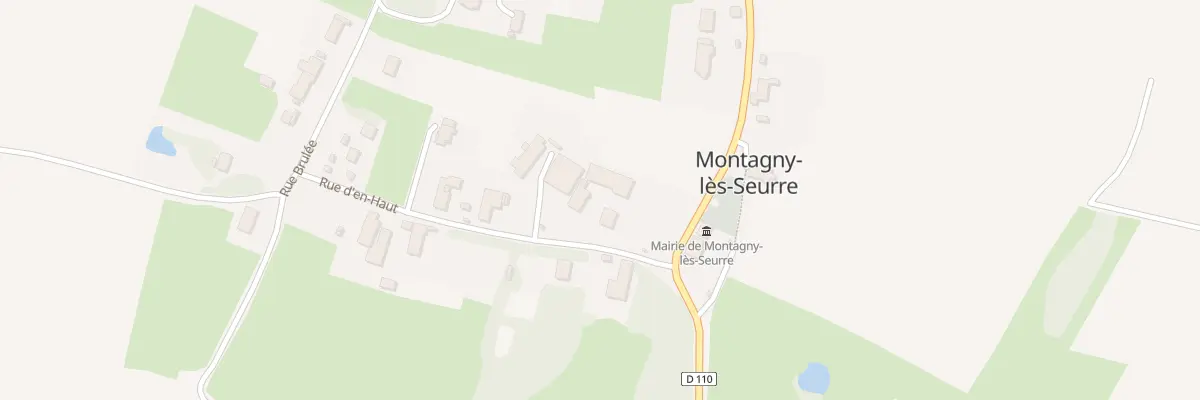 Plan du 4 Rue d’En Haut à Montagny-lès-Seurre