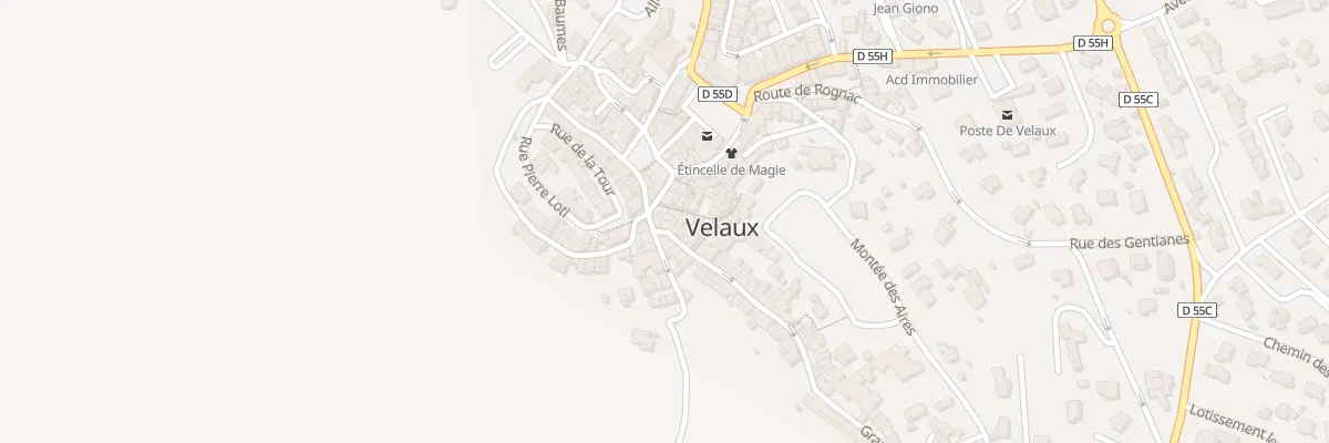 Plan du 2 Gr Grand’Rue à Velaux
