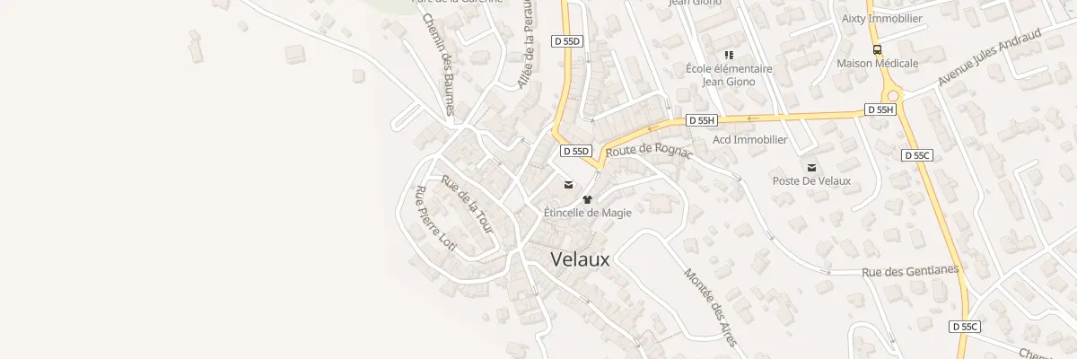 Plan du 5792 Rue Pasteur à Velaux