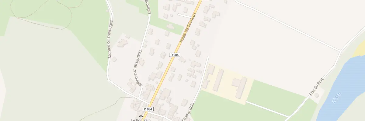 Plan du 235 Rue du Champ Bois à Châtillon-la-Palud