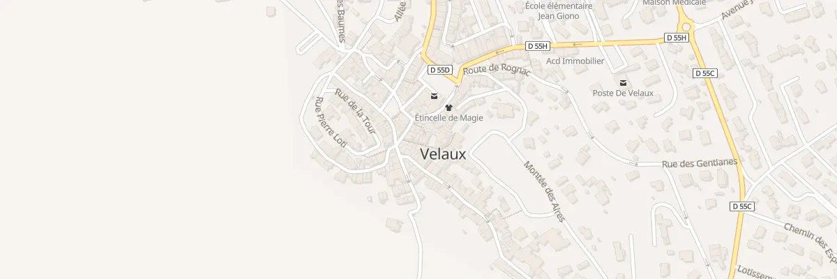 Plan du 2 Rue Berthelot à Velaux