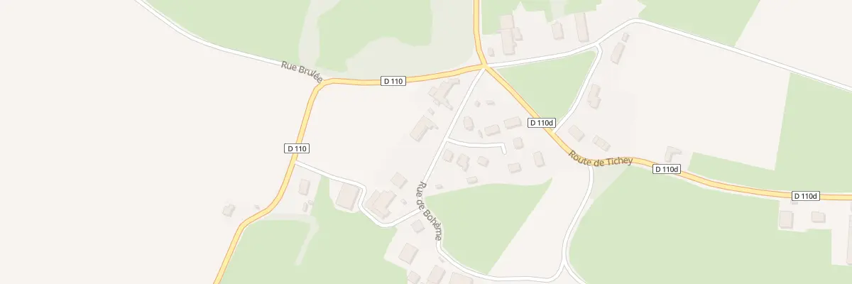 Plan du 6 Rue de la Bohème à Montagny-lès-Seurre