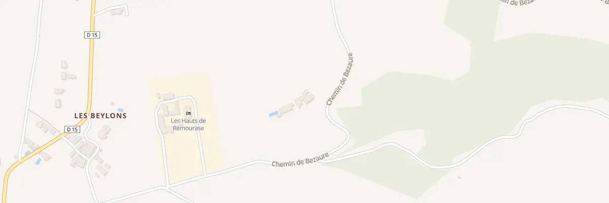 Plan du 117 Che de Remourase à Murs