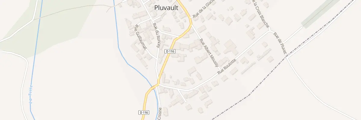 Plan du 1 Rue de la Forge à Longeault-Pluvault