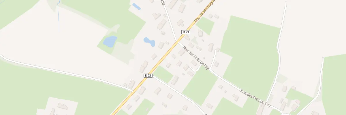 Plan du 1170 Rue de Montagny à Louhans-Châteaurenaud