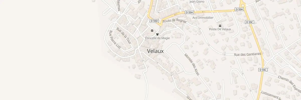 Plan du 3 Rue Berthelot à Velaux