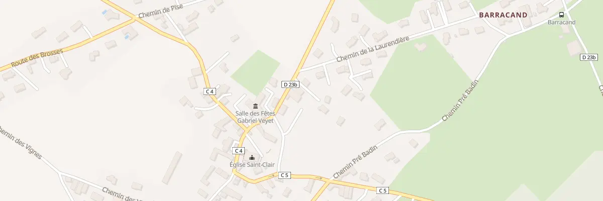 Plan du 29 Pass de la Cure à Culin