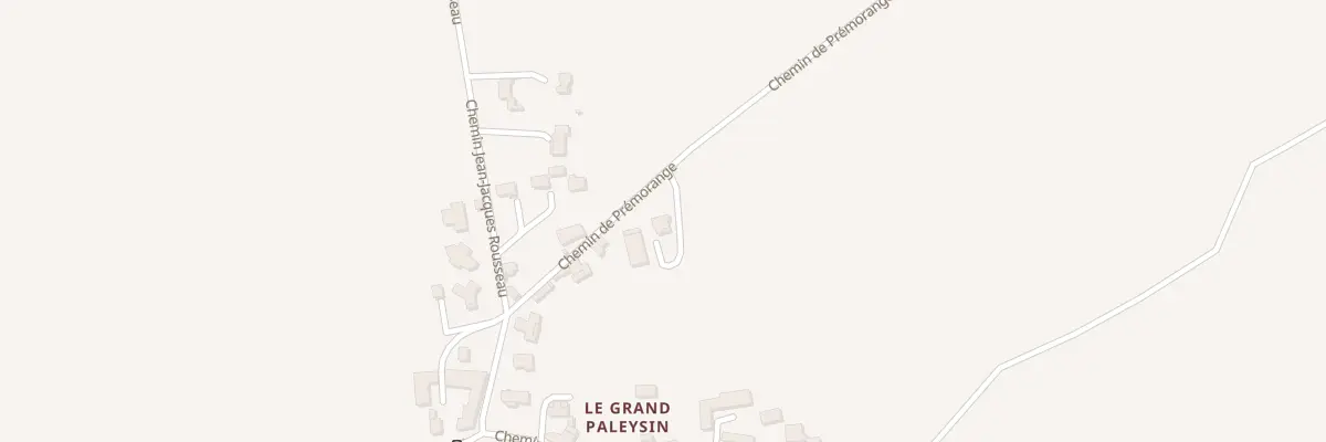 Plan du 116 Che de Premorange à Maubec